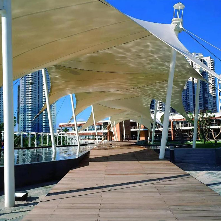 皋兰县膜结构景观棚