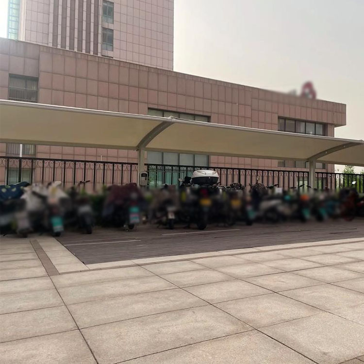 皋兰县膜结构电动车棚