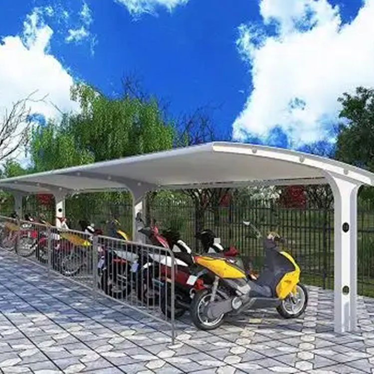 皋兰县膜结构电动车棚